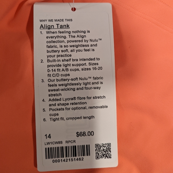 Lululemon Align Tank - Picture 3 of 5